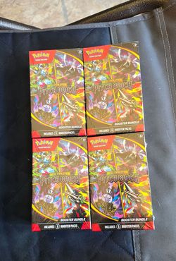 NEW Pokemon Pitch Black Booster Bundle - 6 SEALED Packs TCG