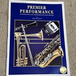 Ed Sueta Premier Performance Baritone Bass Clef Book 1 (I have 2 of them)