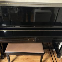 Young Chang Upright Piano - Black