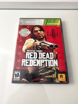 Red Dead Redemption Platinum edition Hits Xbox (contact info removed) w/map and manual