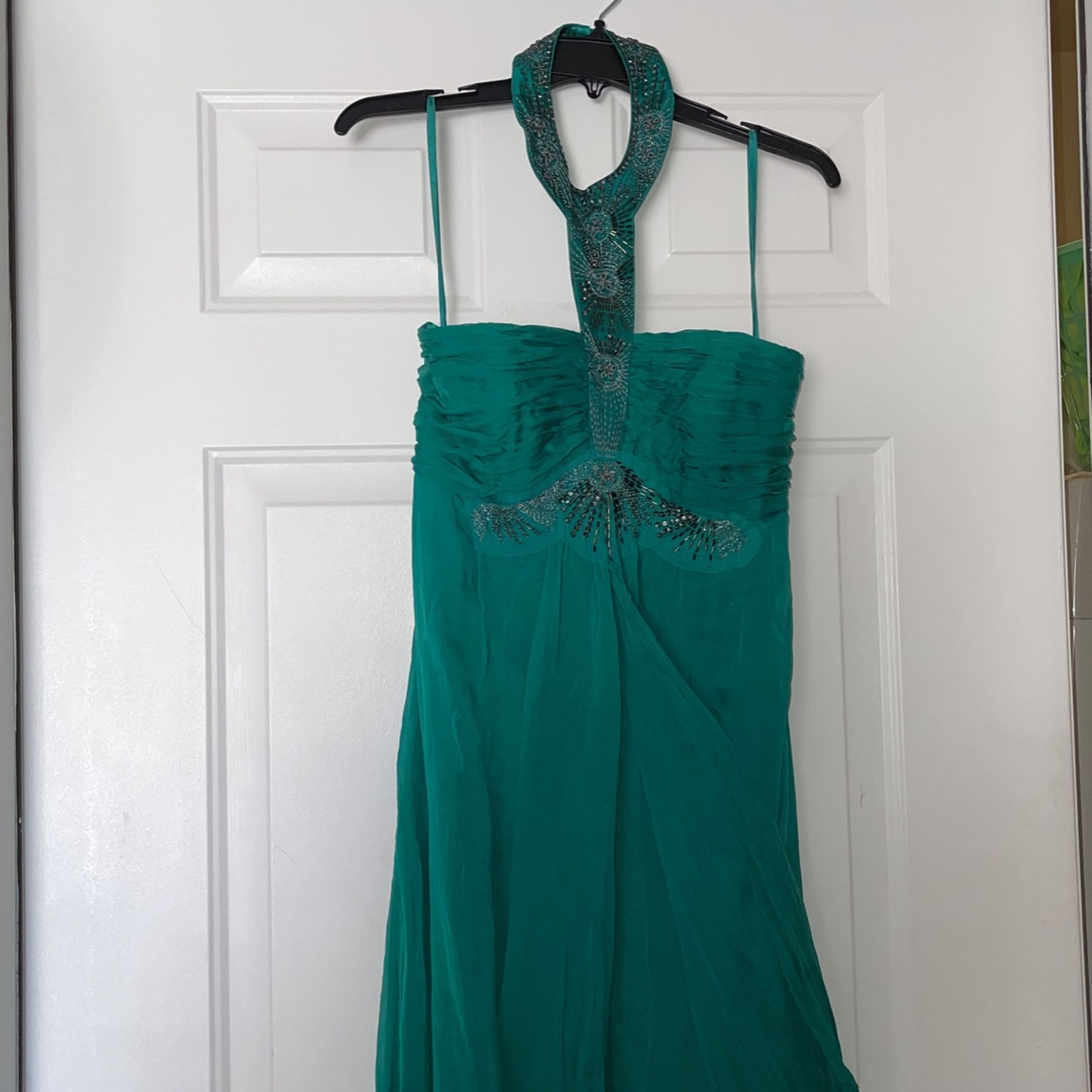 Fancy Dress Emerald Green Size 14