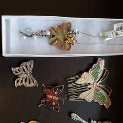 Guess Butterfly Necklace And More