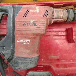 HILTI TE 60-ATC Corded SDS-Max Rotary Hammer w/ Case (Used/Good)$500