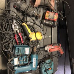 Random Tools And  Large Box 
