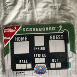 Baseball Scoreboard Brand New
