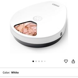 UBPET F10 Automatic Cat Feeder Wet Food, 5 Meal Pet Digital Dispenser with Long-Lasting Cooling, 3 Cooling Modes Setting, for Cat and Dog