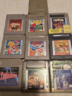GAMEBOY COLOR GAMES