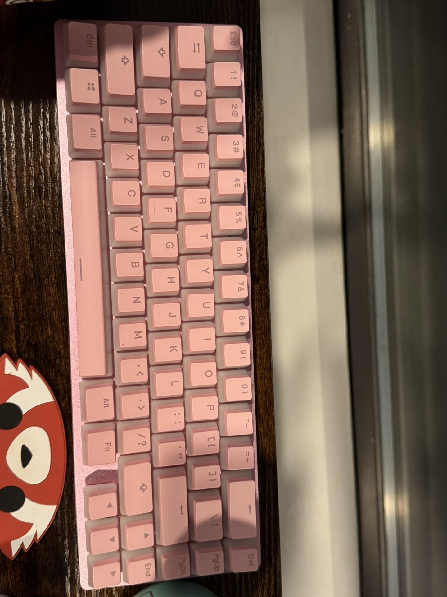 Pink Glorious Mechanical Keyboard
