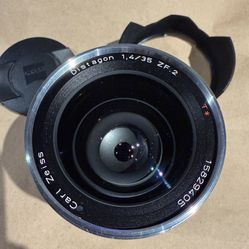 Zeiss ZF.2 35mm F1.4 Nikon F Mount Lens 