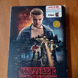 Stranger Things Season #1 Blue Ray Set With Poster