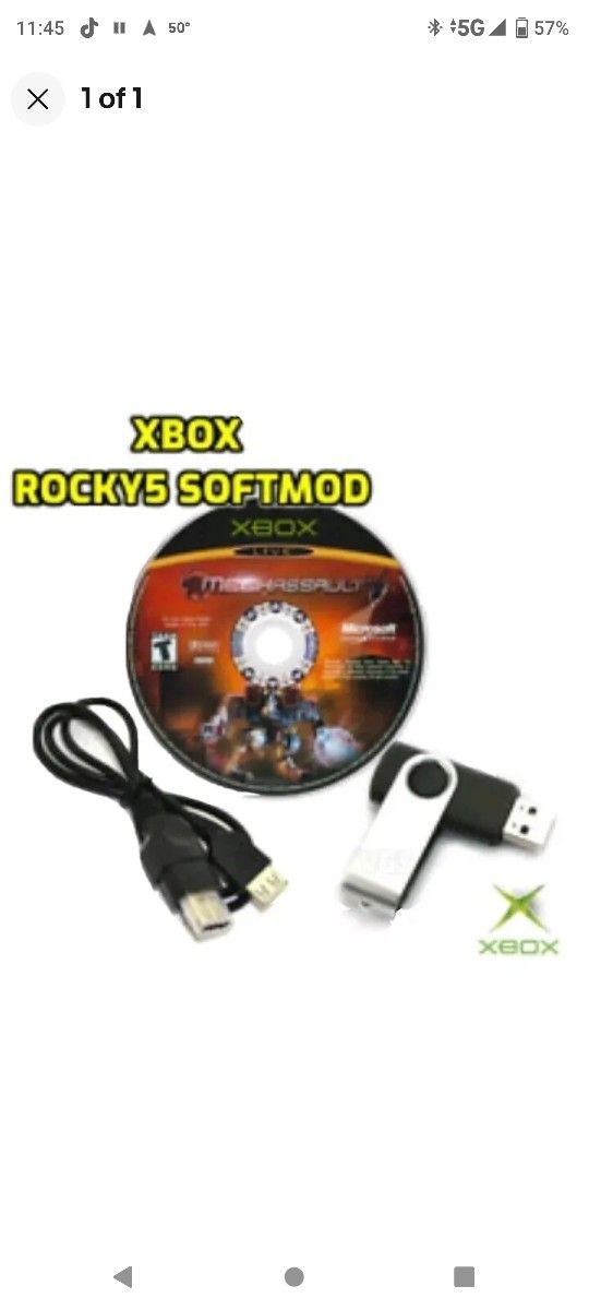Rocky5 Xbox Softmod Kit Mechassault