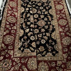 Used Indian Hand-Knotted Rug