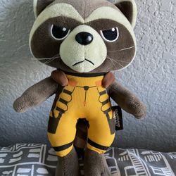 Guardians of Galaxy Rocket Raccoon Plush Stuffed Animal