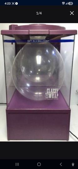 The Classy Wrap balloon 🎈machine with decorations Accessory