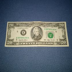Billete De $20 En Muy Buenas Condiciones
