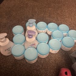 Baby Dove Body Wash And Lotion