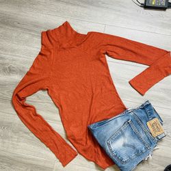 Free people Long sleeve bodysuit.