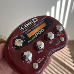 Line 6 Pocket Pod Portable Guitar Amp 
