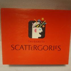 Scattergories Game