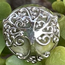 Sterling Silver Tree Ring