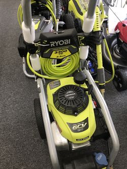 Ryobi 3300 psi Honda engine pressure washer