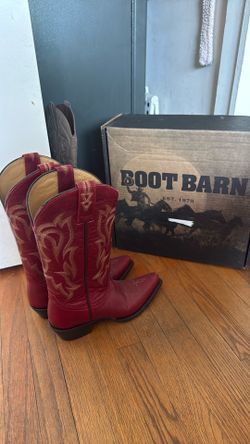 Boot barn - red boots