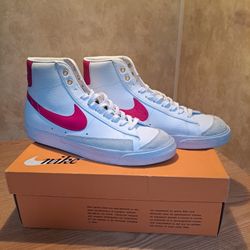 Nike Blazer Mid '77 Vintage White Fireberry Light Liquid Lime