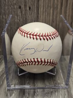 Kerry Wood Signed Baseball JSA Authenticated 