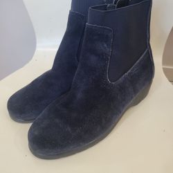 Navy Blue Size 7 Aerosoles Boots