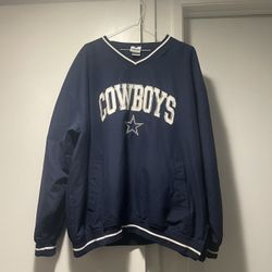 Cowboys Windbreaker Sweater Size XL Good Condition 