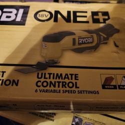 RYOBI ONE + 18V CORDLESS MULTI-TOOL 