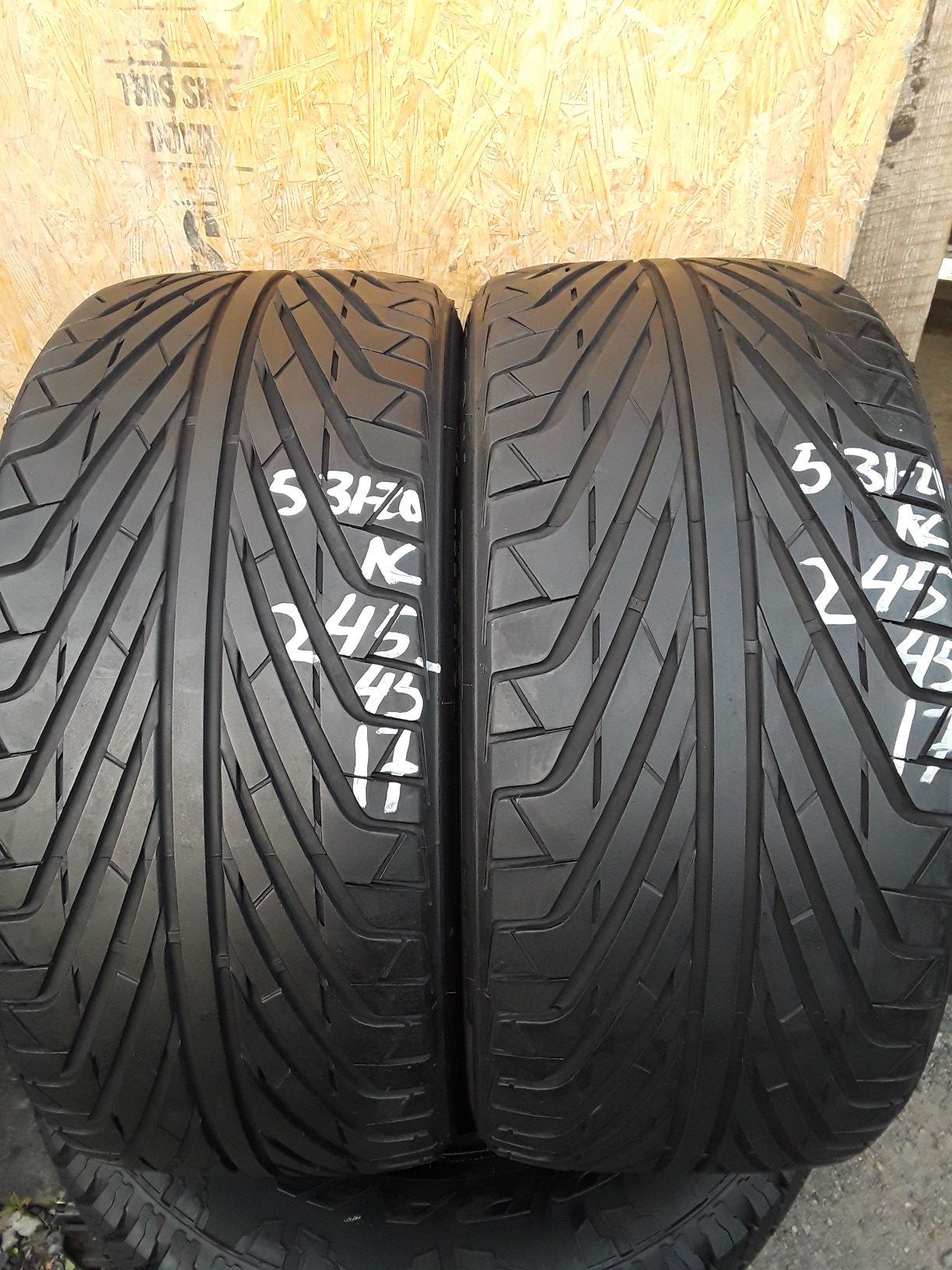 245/45-17 #2 tires