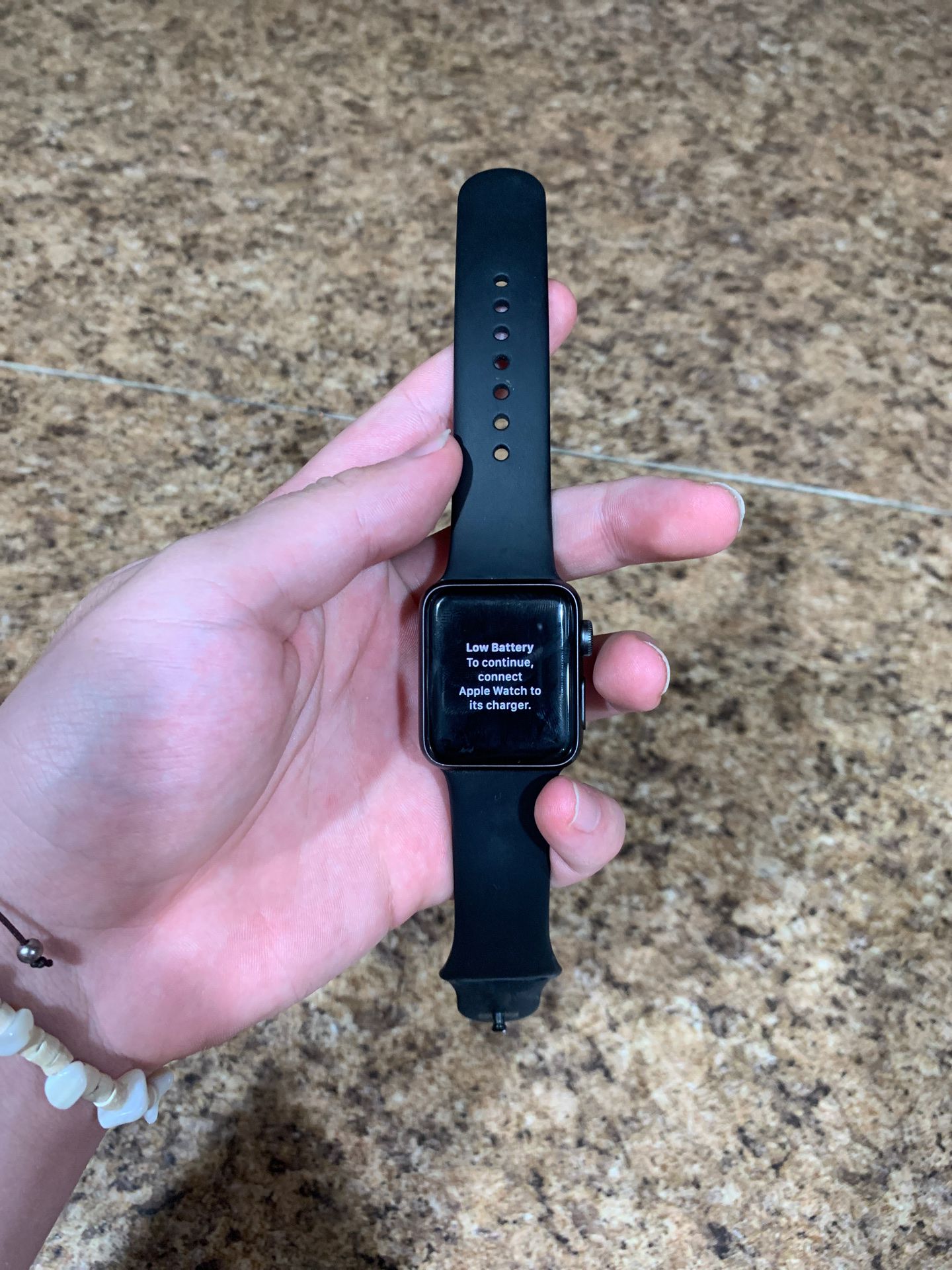 Apple Watch series 3 space gray 38 MM