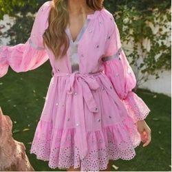 PilyQ & Amanda Stanton Ezra Eyelet Summer Swim Dress XS/S - pickup from Northridge area