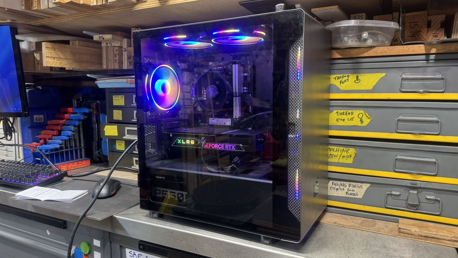 Mxz Gaming System. With Steelseries Apex Pro Txl Keyboard…Logitech Pro Superlight Mouse!