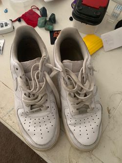 Nike white Air Force men’s size 8