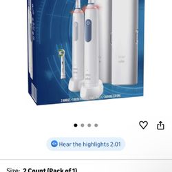 NEW Oral B Smart Clean 360 Rechargeable Toothbrushes 