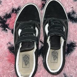 Velcro black vans