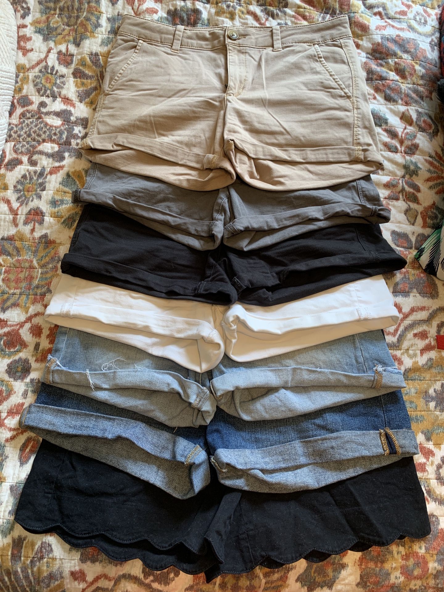 AE and Loft Shorts