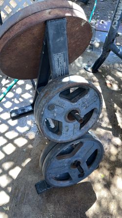 Weights /weight rack (cash only)