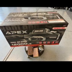 Badlands 12000lb Synthetic Rope Winch