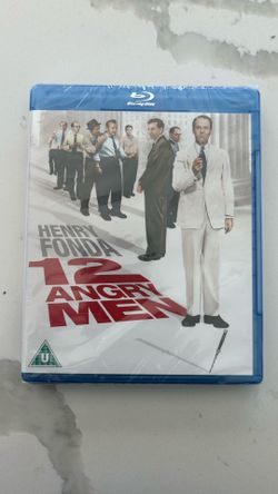12 Angry Men 1957 Blu-ray Disc Henry Fonda Lee J. Cobb Warner Bros NEW