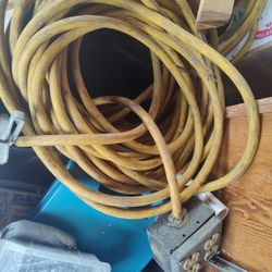 10 Gauge Extension Cord With Four Gang Box And Option For Plug
