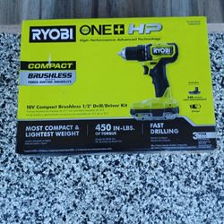 DRILL SET RYOBI 