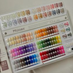 A Set Of Gel Nail Polish $40