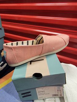 TOMS Alpargata Dusty Pink Heritage Canvas Women's 5.5