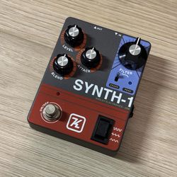 Keeley Synth 1 Reverse Attack Fuzz Wave Generator
