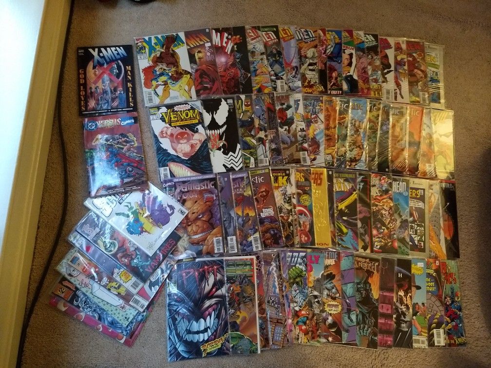 Comic Book Lot - 76 Issues - Various (Marvel, Image, etc.)