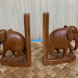 Wooden Bookends 