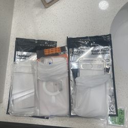 Various iPhone cases and scren protector-3 count